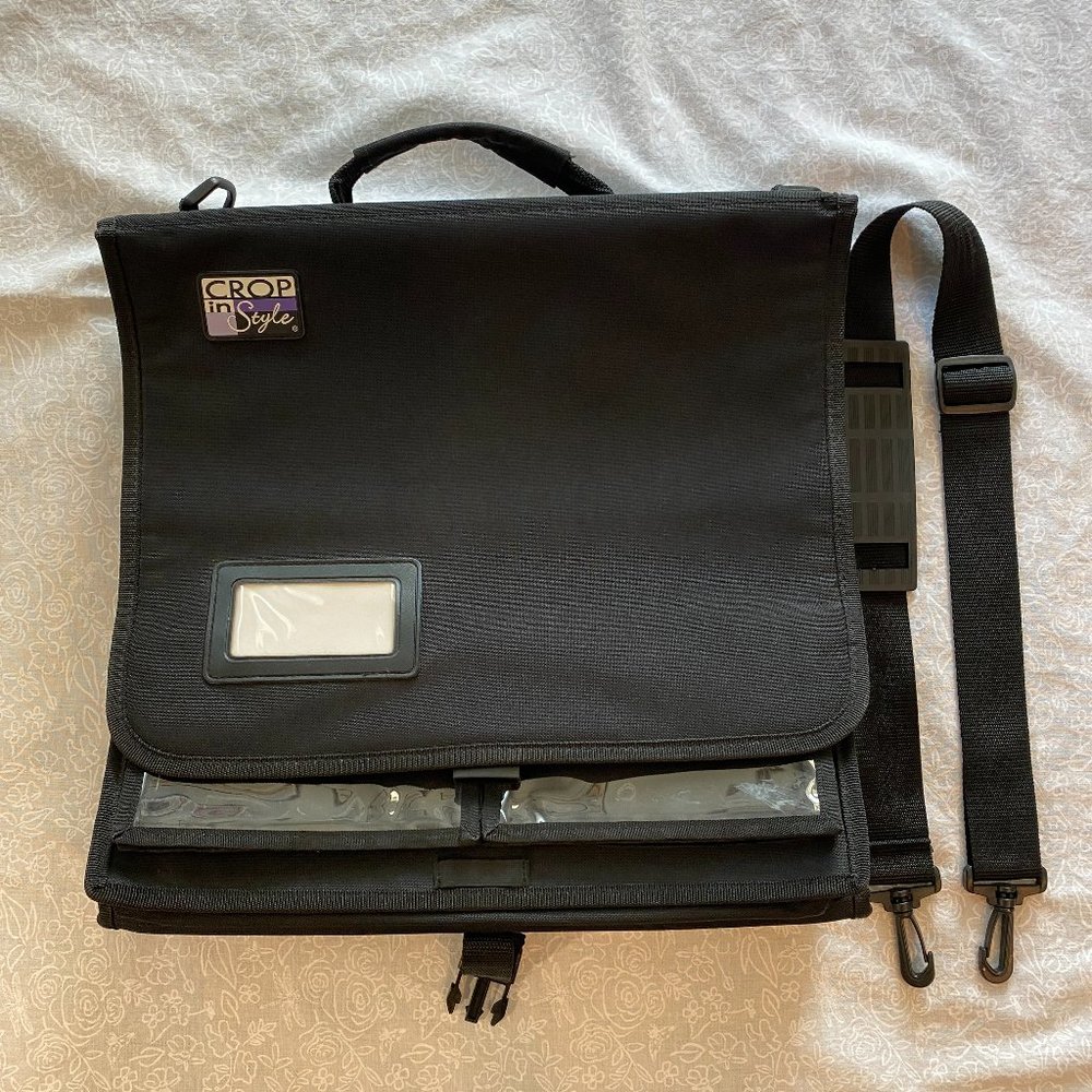 Crop-in-Style early version Scrapbooking Messenger Bag - Black